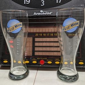 Blue Moon Weizen Glasses